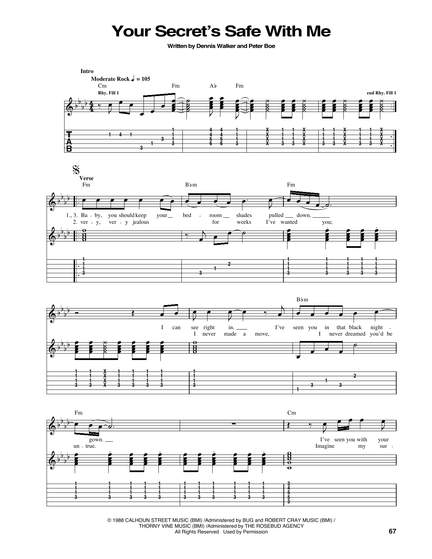 Robert Cray: Your Secret's Safe With Me