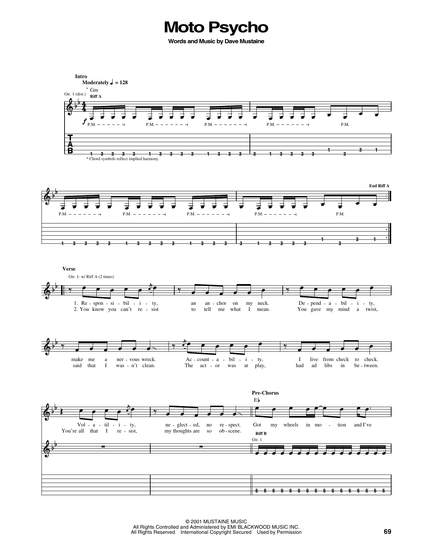 Megadeth: Moto Psycho