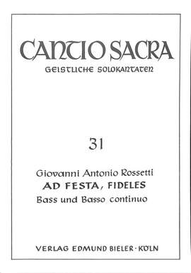 Rossetti, F A: Ad festa fideles