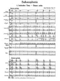 Slavenski, Josip: Balkanophonia for orchestra op. 10