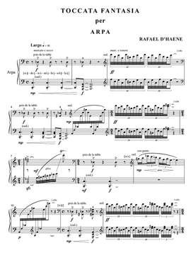D’Haene, Rafael: Toccata fantasia per arpa, op. 24 (2000)