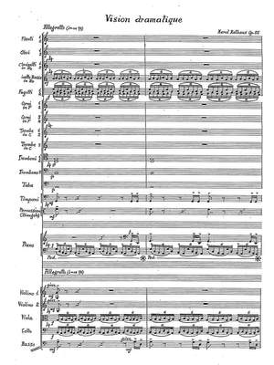 Rathaus, Karol: Vision dramatique op. 55 pour orchestre