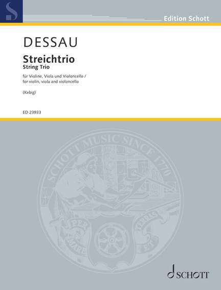 Dessau, Paul: String Trio