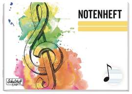 Notenheft Din A5 quer