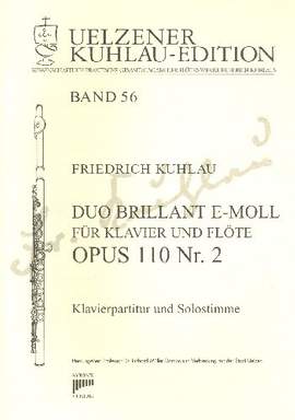 Kuhlau, F: Duo brillant e-Moll op. 110,2 op.110,2