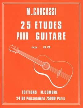 Carcassi, M: 25 Etudes pour Guitare op. 60