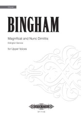 Judith Bingham: Magnificat & Nunc Dimittis (Edington Service)