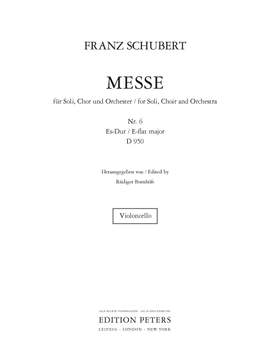 Franz Schubert: Mass in E flat D950