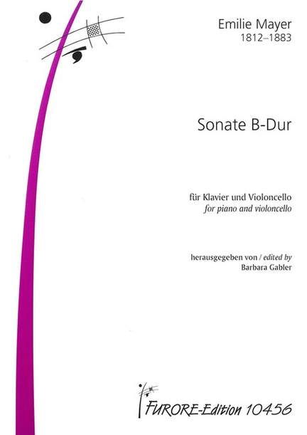 Mayer, E: Sonate B-Dur