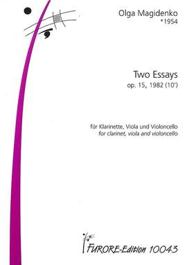 Magidenko, O: Two Essays op. 15