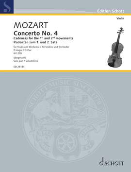 Bergmann, Benjamin / Mozart, Wolfgang Amadeus: Concerto No. 4 KV 218