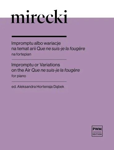 Mirecki, F: Impromptu or Variations