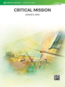 Sims, Adrian B.: Critical Mission (s/o sc)