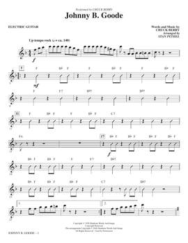 Chuck Berry: Johnny B. Goode (arr. Stan Pethel) - Electric Guitar