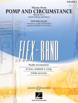 Edward Elgar: Theme From Pomp And Circumstance March No.1 - Conductor Score (Full Score)