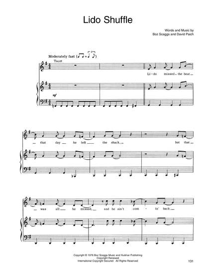 Boz Scaggs: Lido Shuffle