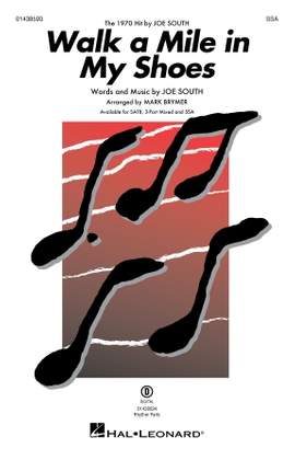 Joe South: Walk A Mile In My Shoes (arr. Mark Brymer)