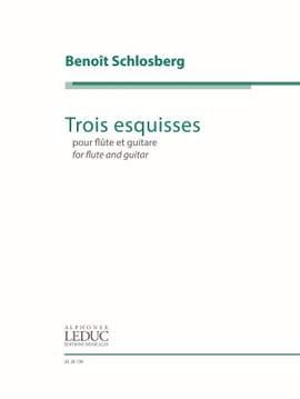 Benoît Schlosberg: Trois esquisses - Flute