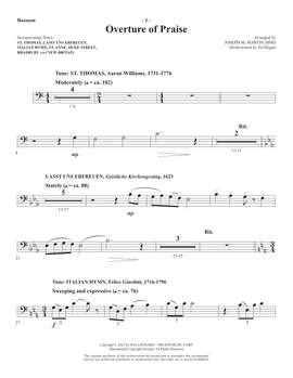 Robert Lowry: Our Songs Shall Rise (arr. Joseph M. Martin) - Bassoon