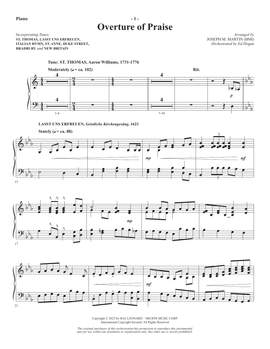 Robert Lowry: Our Songs Shall Rise (arr. Joseph M. Martin) - Piano