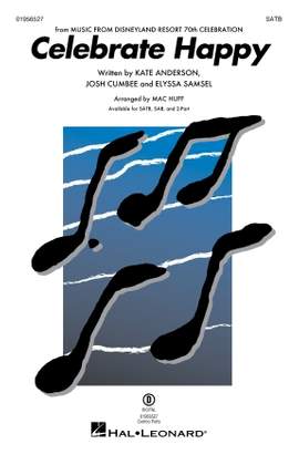 Jonas Brothers: Celebrate Happy (arr. Mac Huff) - Bass