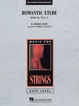 Robert Longfield: Romantic Etude (Op. 10, No. 3) - Violin 2