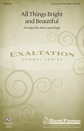 Traditional: All Things Bright And Beautiful (arr. Anna Laura Page)