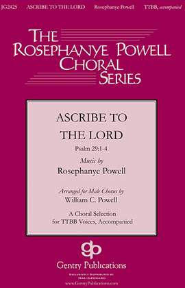 Rosephanye Powell: Ascribe To The Lord (arr. William C. Powell)
