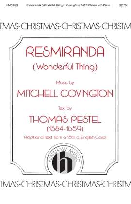 Mitchell Covington: Res Miranda (Wonderful Thing)