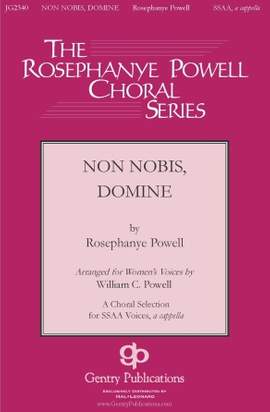 Rosephanye Powell: Non Nobis, Domine (arr. William C. Powell)