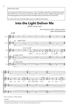 Richard Burchard: Into The Light, Deliver Me