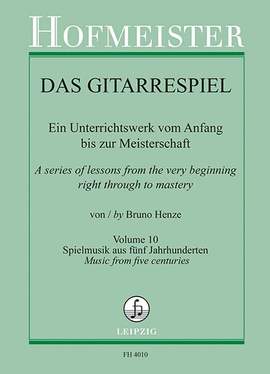 Henze, B: Das Gitarrespiel 10 Vol. 10