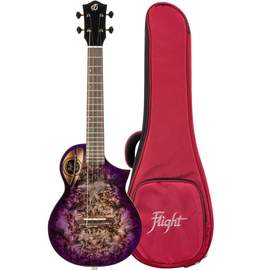 Flight Aviator Galaxy Tenor Ukulele Purple Burst