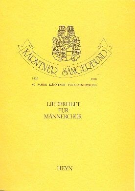 Kärtner Sängerbund Liederheft