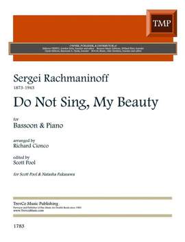 Rachmaninoff, S W: Do Not Sing, My Beauty