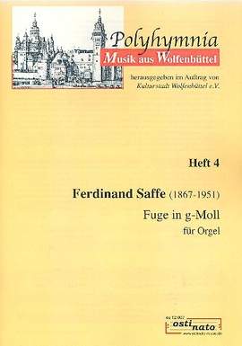 Saffe, F: Fuge g-Moll