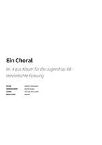 Robert Schumann: Ein Choral Product Image
