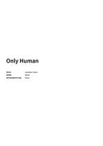 Jonathan Taylor: Only Human Product Image