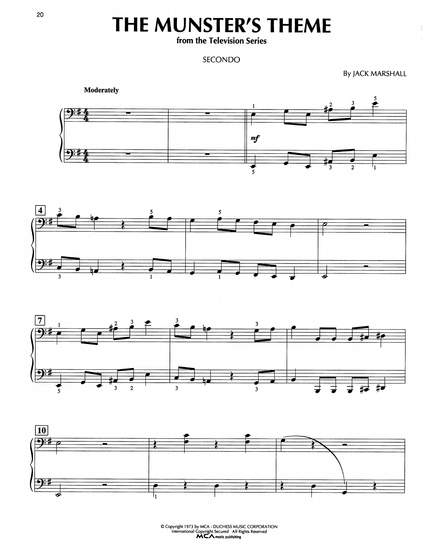 Jack Marshall: The Munsters Theme