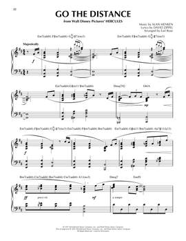 Michael Bolton: Go The Distance (from Hercules) (arr. Earl Rose)