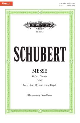 Franz Schubert: Mass in G Major, D.167 (Vocal Score)