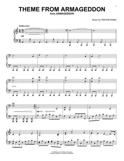Trevor Rabin: Theme From Armageddon