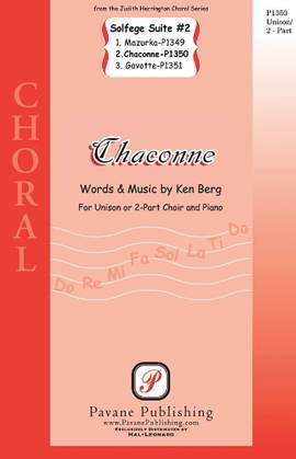 Ken Berg: Chaconne (from "solfege Suite 2")
