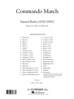 Samuel Barber: Commando March - Full Score Product Image