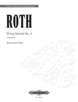 Alec Roth: String Quartet No. 3 (Autumnal) Score & Parts