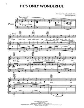 Sammy Fain: He's Only Wonderful (from Flahooley)