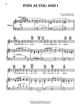 Sammy Fain: Even As You And I