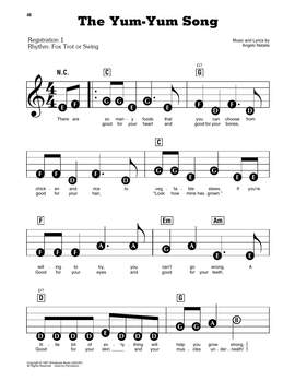 Angelo Natalie: The Yum-Yum Song (from Barney)