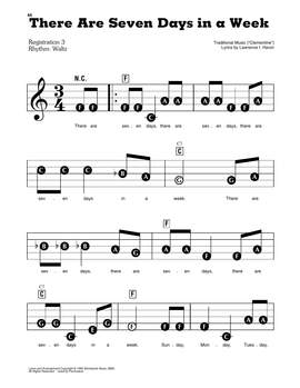 Lawrence I. Haron: There Are Seven Days In A Week (from Barney)