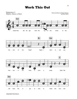 Randy Petersen: Work This Out (from High School Musical 2)